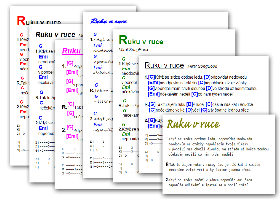 Miraf SongBook