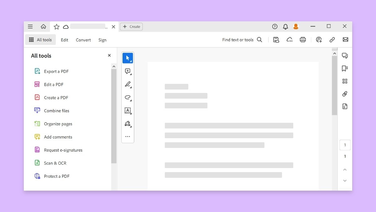 Adobe Acrobat Studio – rozhraní